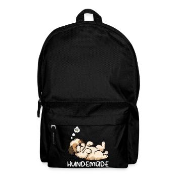 Hundemüde Shih tzu Shih tzus Shih tzu Besitzer  - Rucksack - Schwarz - Vorne