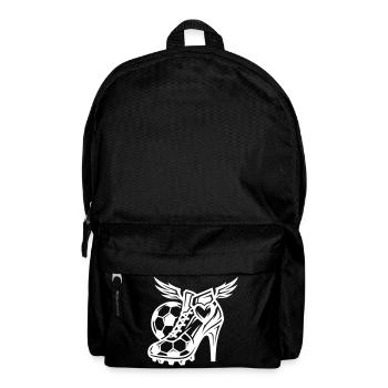 Fussballschuhe Fussball High Heels - Rucksack - Schwarz - Vorne