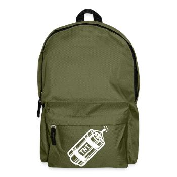 Dynamite Tnt - Backpack - olive green - Front
