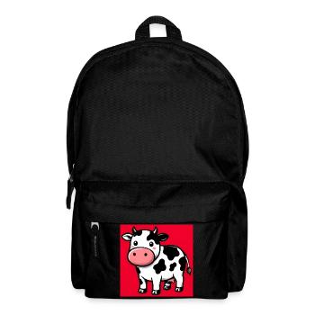 vache - Sac à dos - noir - Devant