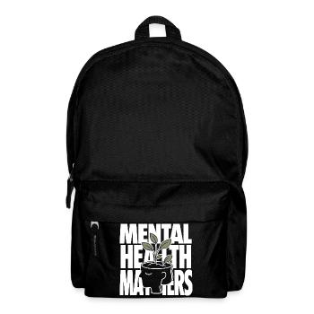 Mental Health Matters Design - Sac à dos - noir - Devant