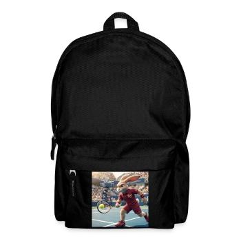 Racquet Rabbit Rally - Backpack - black - Front