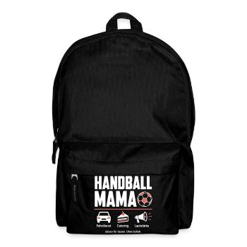 Handballmama Geschenk – Saison für Saison - Rucksack - Schwarz - Vorne