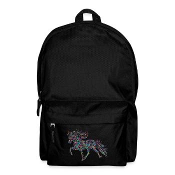 Tölter3 Konfetti - Rucksack - Schwarz - Vorne