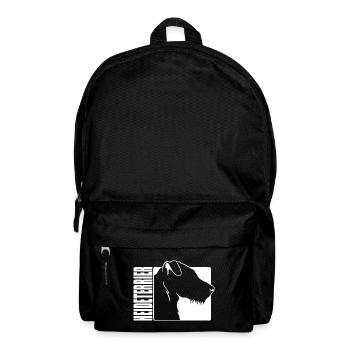 Heath Terrier Profile Dogs Hunting Dogs Wilsigns - Backpack - black - Front