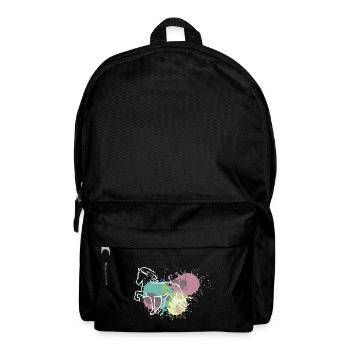 Pastelltölter - Rucksack - Schwarz - Vorne