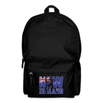 New Zealand Rugby - Rucksack - Schwarz - Vorne