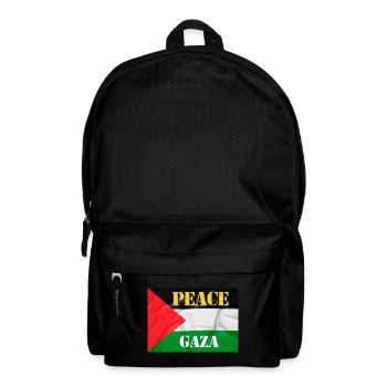 Drapeau de Gaza - Sac à dos - noir - Devant
