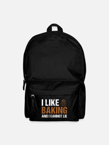 Baker I Like Baking - Rucksack - Schwarz