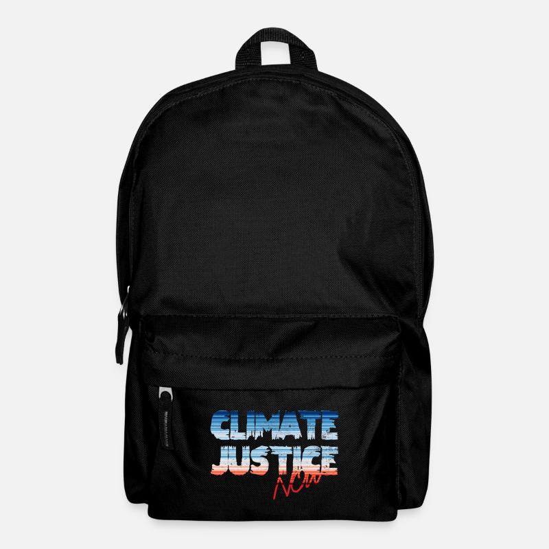 Justice climatique maintenant - Sac à dos - noir
