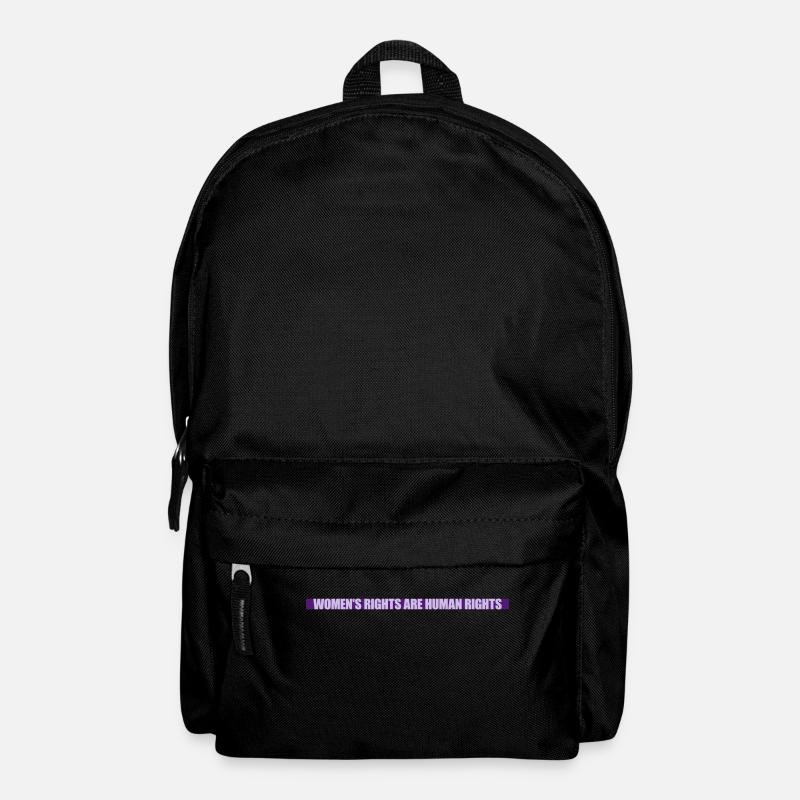 womens rights Feminist Zitat - Rucksack - Schwarz