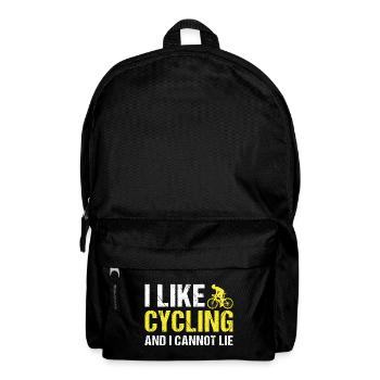 Sport J’aime le cyclisme - Sac à dos - noir - Devant