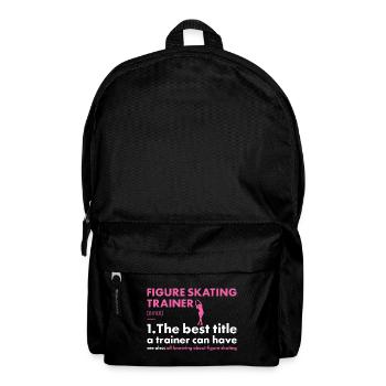 Sport Trainer Figure Skating - Rucksack - Schwarz - Vorne