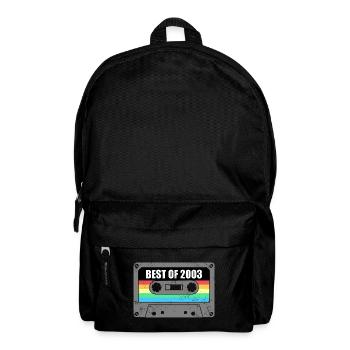 Geburtstag Best Of 2003 Jahrgang Vintage 2003 - Rucksack - Schwarz - Vorne