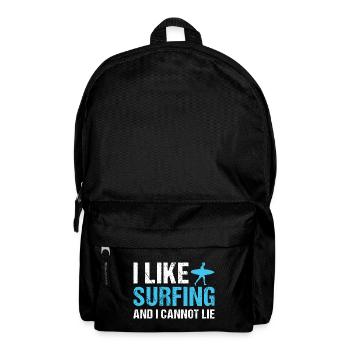 Sport J’aime le surf - Sac à dos - noir - Devant