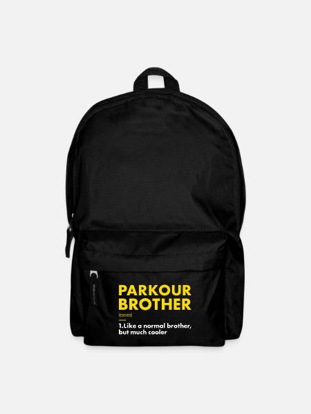 Traceur Brother Definition Parkour - Rucksack - Schwarz