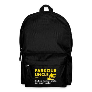 Traceur Uncle Definition Parkour - Backpack - black - Front