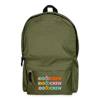 I Do Crew Gift - Backpack - olive green - Front