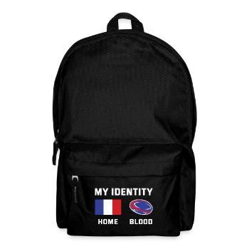 My Identity France Rugby - Rucksack - Schwarz - Vorne