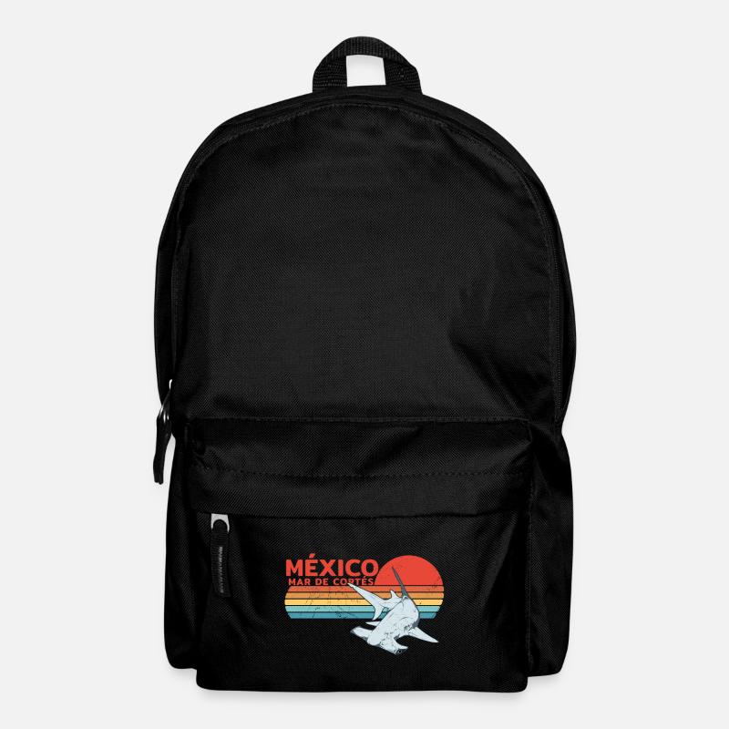 Hammerhai Mexiko - Rucksack - Schwarz