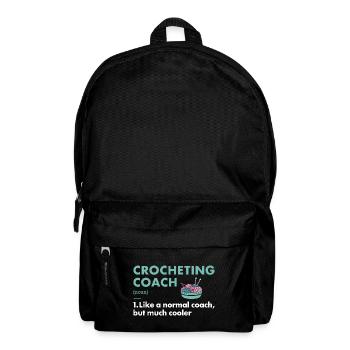 Crochet Coach Définition Crochet - Sac à dos - noir - Devant