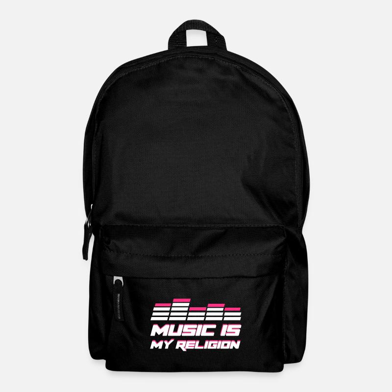 Music - Rucksack - Schwarz