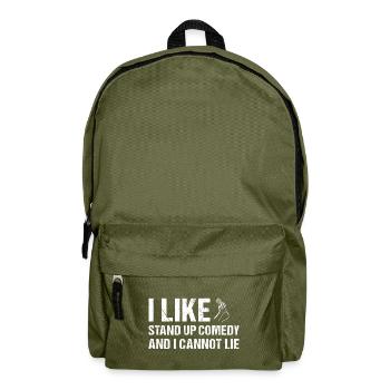 Comedian I Like Stand Up Comedy - Rucksack - Olivgrün - Vorne