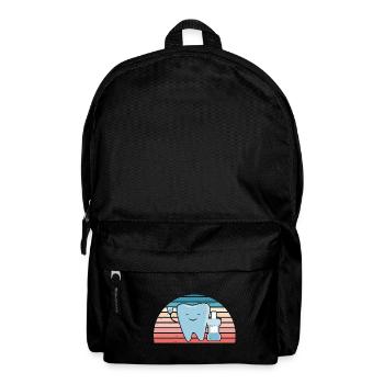 Hygienist Retro Sunset Dental Assistant - Rucksack - Schwarz - Vorne