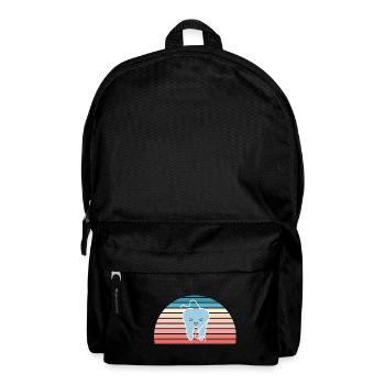 Hygienist Retro Sunset Dental Assistant - Rucksack - Schwarz - Vorne