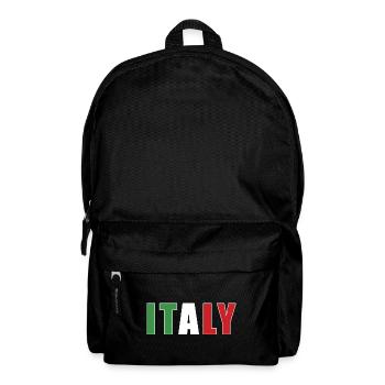 Italy Rugby - Backpack - black - Front