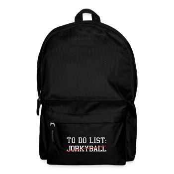 Sport To Do List Jorkyball - Backpack - black - Front