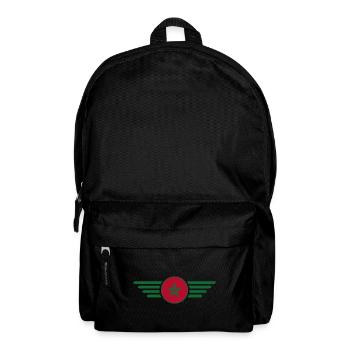 I Love Morocco, Elegance Style Design T-Shirt - Backpack - black - Front