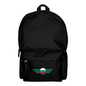 I Love Bulgaria, Elegance Style Design T-Shirt - Backpack - black - Front