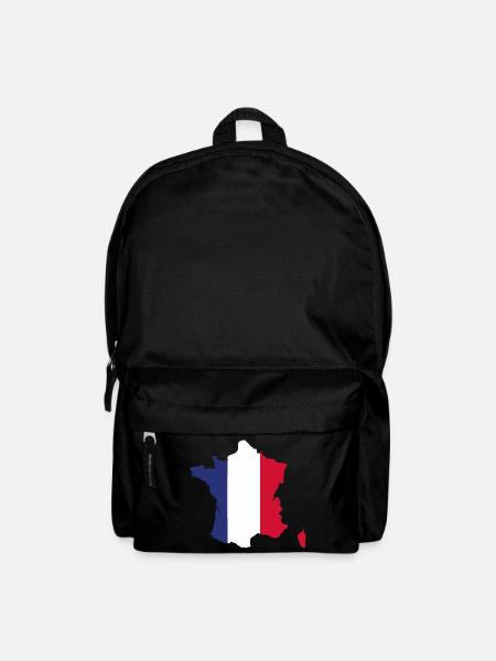 Flagge Frankreichs - Flagge Frankreichs - Rucksack - Schwarz