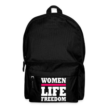 Women life freedom iran - Rucksack - Schwarz - Vorne