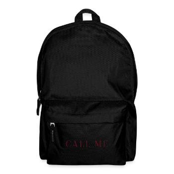 CALL ME – Statement T-Shirt - Backpack - black - Front