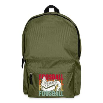 Tischfußball - Rucksack - Olivgrün - Vorne