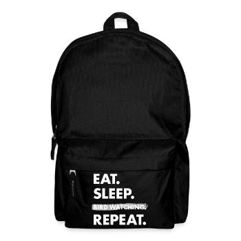 Bird Watcher Eat Sleep Bird Watching - Rucksack - Schwarz - Vorne