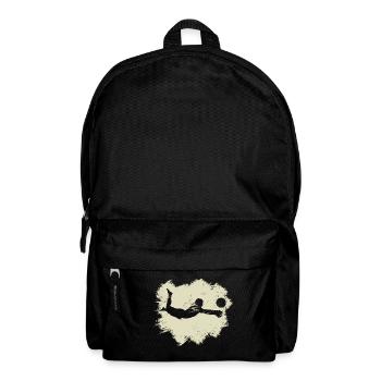 Volley-ball Beach Grunge Vintage - Sac à dos - noir - Devant