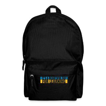 beautiful day for learning - Rucksack - Schwarz - Vorne