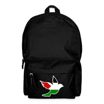 Free palestine dove of peace - Backpack - black - Front