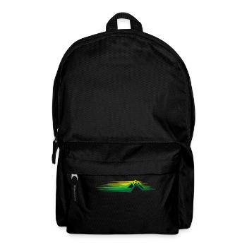 Berge - Rucksack - Schwarz - Vorne