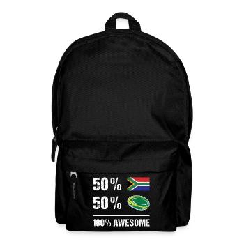 50% South Africa 100% Awesome South Africa Rugby - Backpack - black - Front