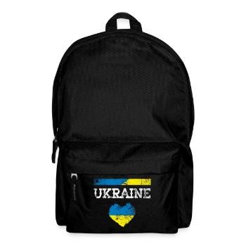 Ukraine - Rucksack - Schwarz - Vorne