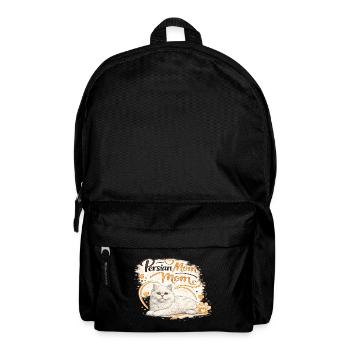 Cœur de maman perse de chat - Sac à dos - noir - Devant