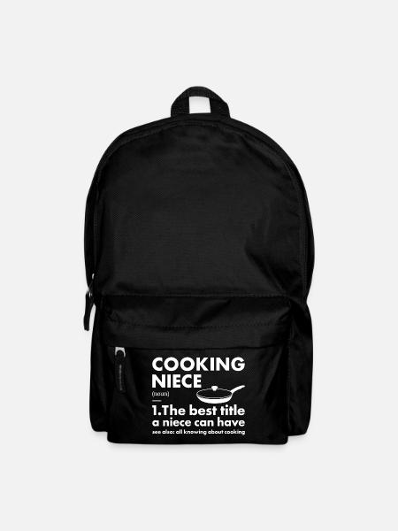 Cook Niece Definition Cooking - Rucksack - Schwarz