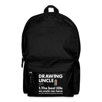 Dessin de définition de l’oncle de tiroir - Sac à dos - noir - Devant