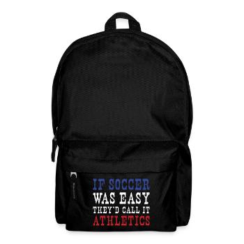 France Soccer French Football France Futbol - Rucksack - Schwarz - Vorne