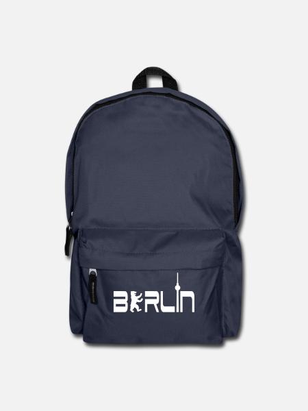 Berlin Fernsehturm Baby-Strampler - Rucksack - Navy