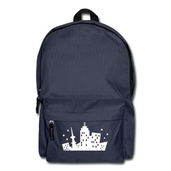 A City Skyline - Backpack - navy - Front